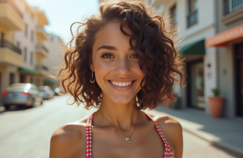 Carré court dégradé sur cheveux bouclés : est-ce possible ?