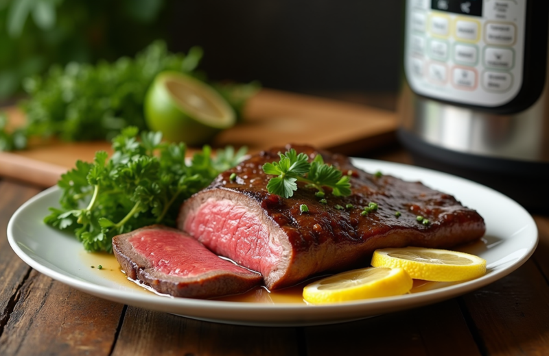 Recette ancestrale : cuisson de la langue de bœuf en cocotte-minute pour un festin gourmet