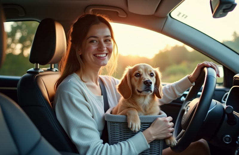 Voyager en toute sécurité avec un panier pour chien de voiture adéquat