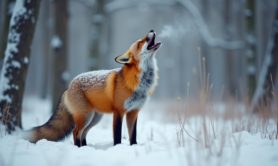Le cri du renard en hiver : pourquoi est-il plus fréquent ?