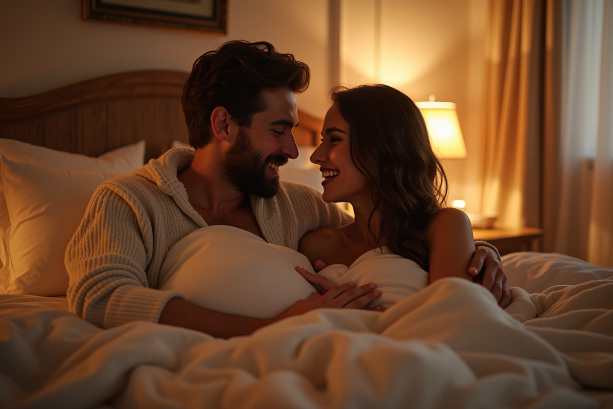 intimité romantique
