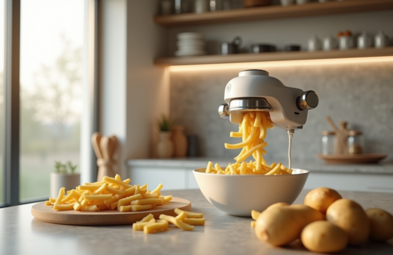 L’impact d’un coupe-frites électrique sur l’efficacité culinaire
