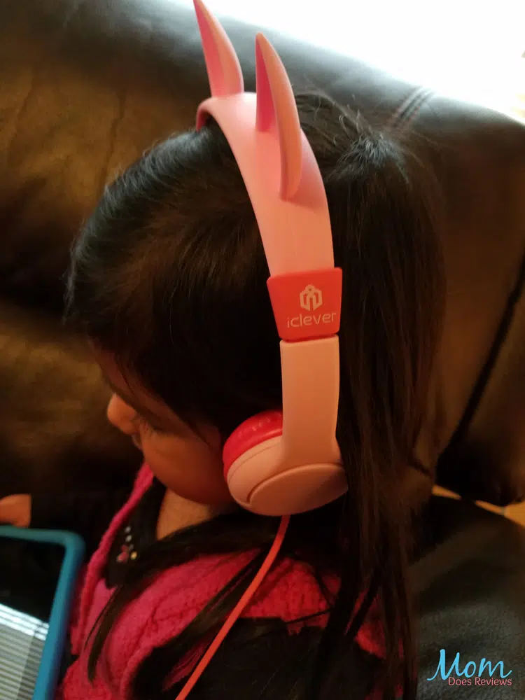 icleverboostcarepinkcatheadphones