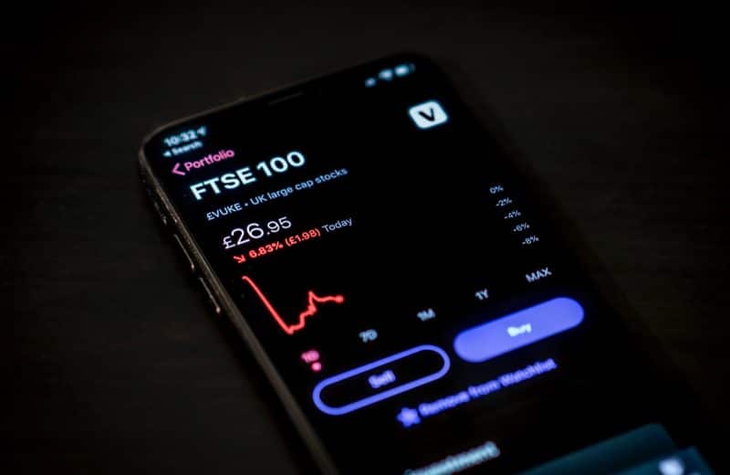 trading sur mobile