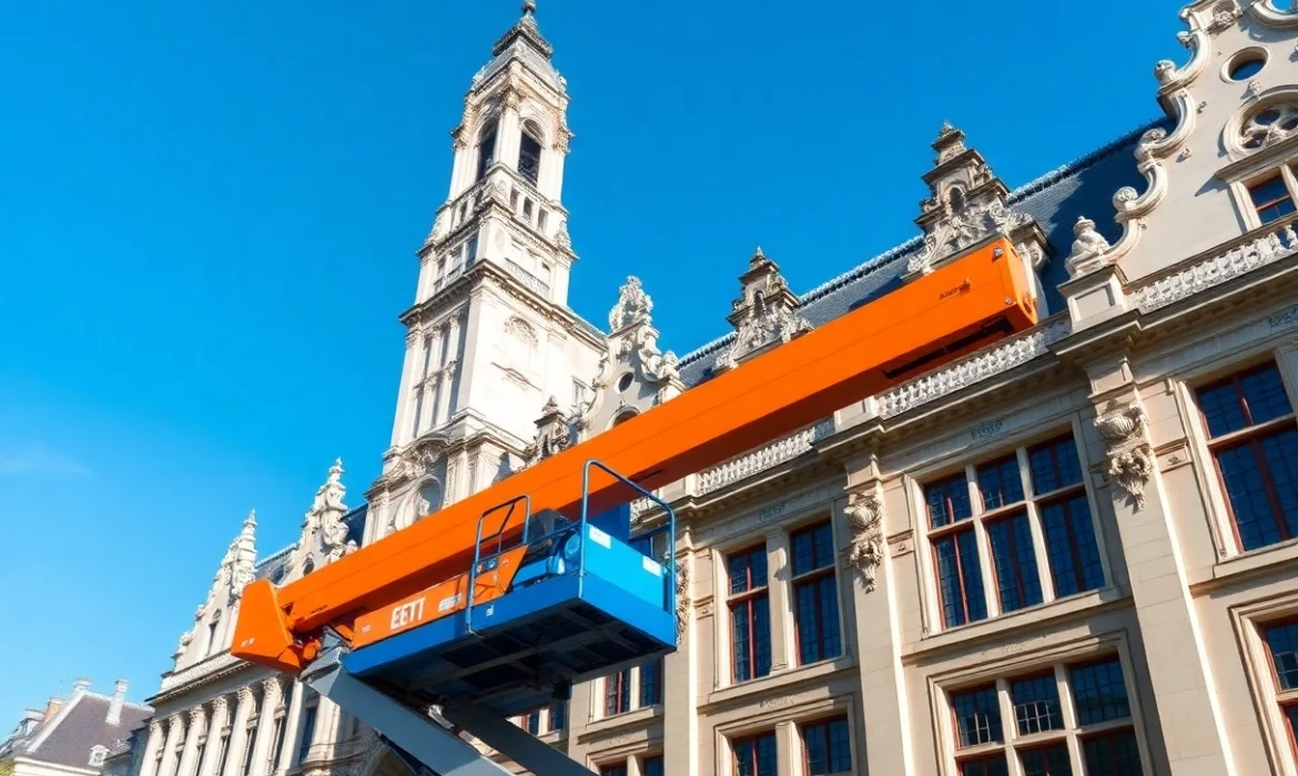 Différences entre location de lift avec ou sans opérateur à Bruxelles