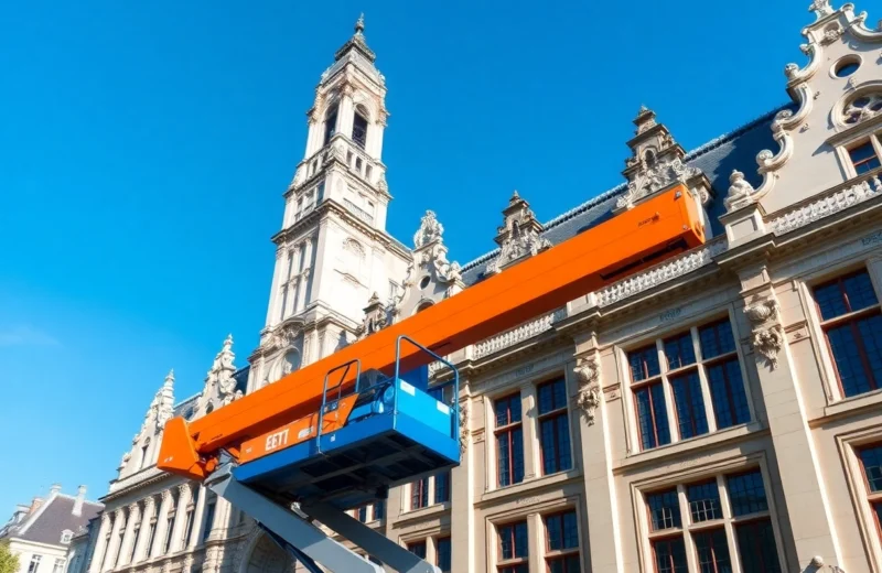 Différences entre location de lift avec ou sans opérateur à Bruxelles