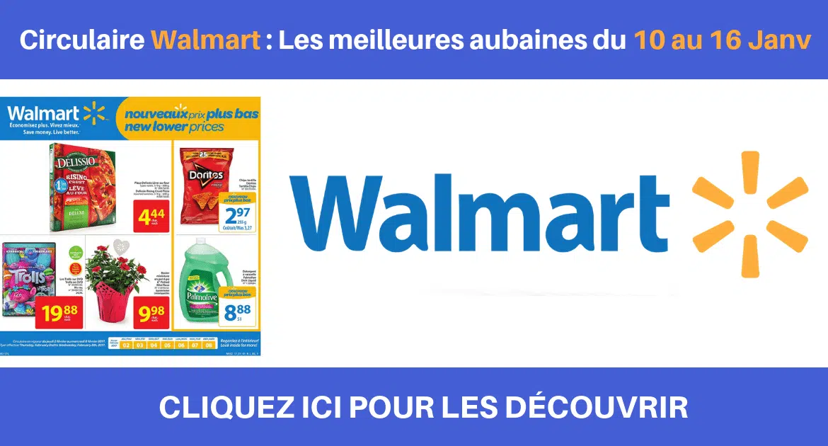 Les 10 meilleures aubaines Walmart disponibles actuellement