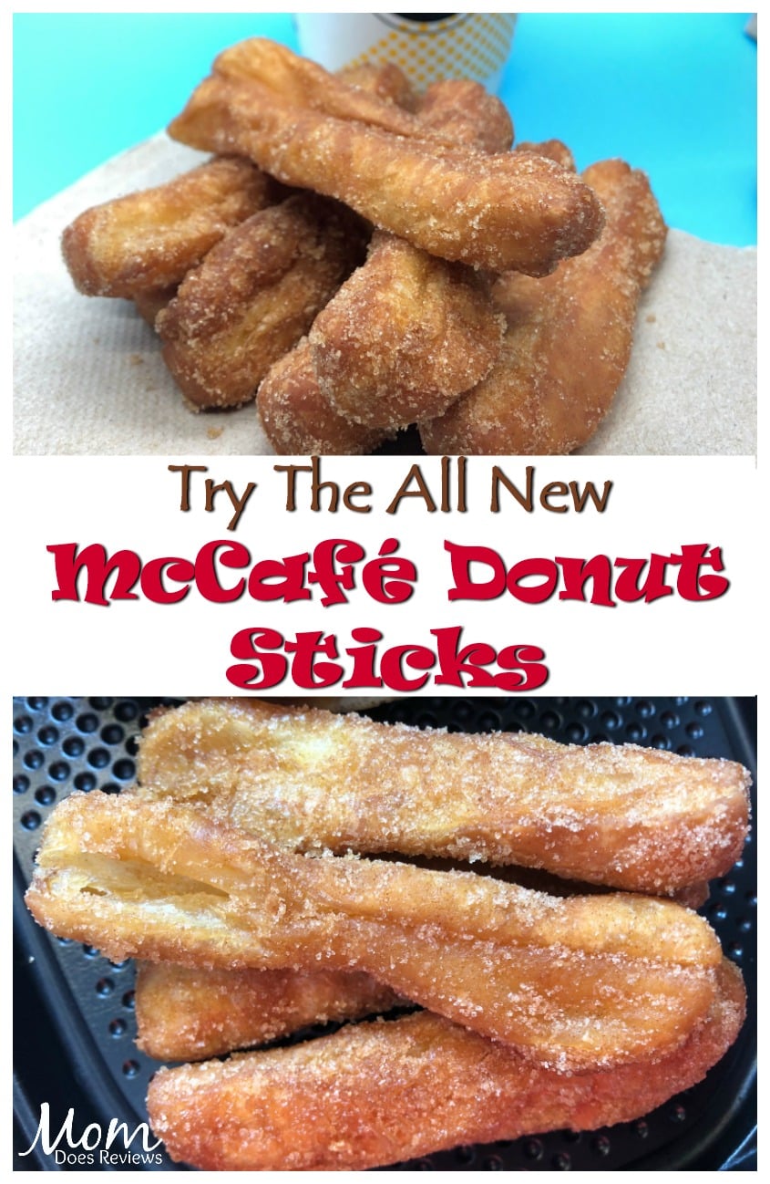 The New McCafé Donut Sticks- Add some Sweetness to Your Morning! #ad #donuts #sweets #mcdonalds #mccafe 