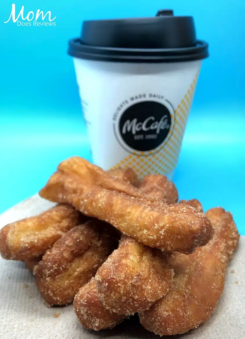 The New McCafé Donut Sticks- Add some Sweetness to Your Morning! #ad #donuts #sweets #mcdonalds #mccafe