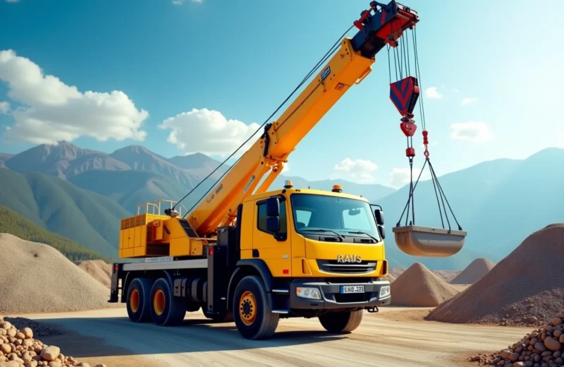 Manutention de charges lourdes dans le 04 : comment louer un camion-grue adapté