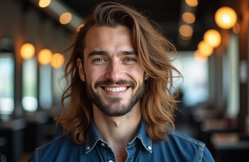 Dégradé cheveux longs homme : comment entretenir une coupe tendance et élégante
