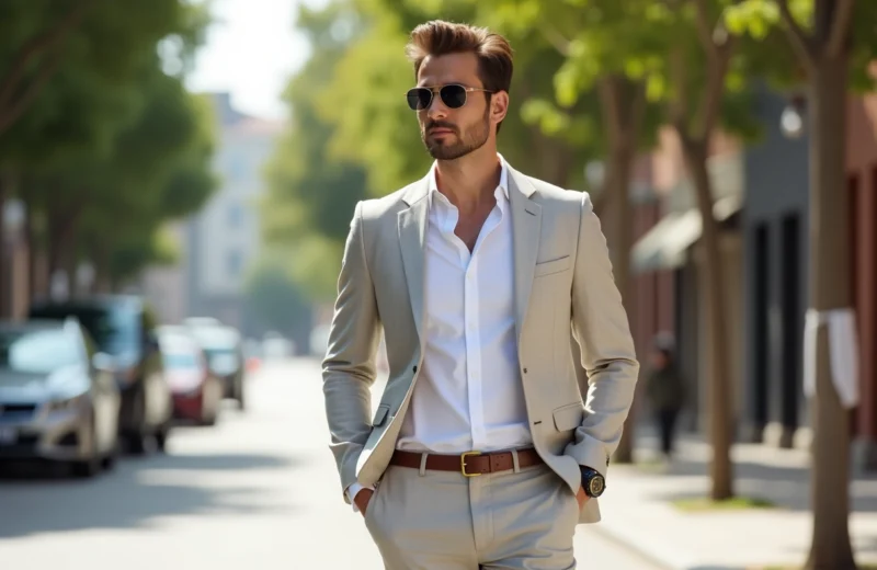 Les essentiels pour une tenue masculine élégante cet été