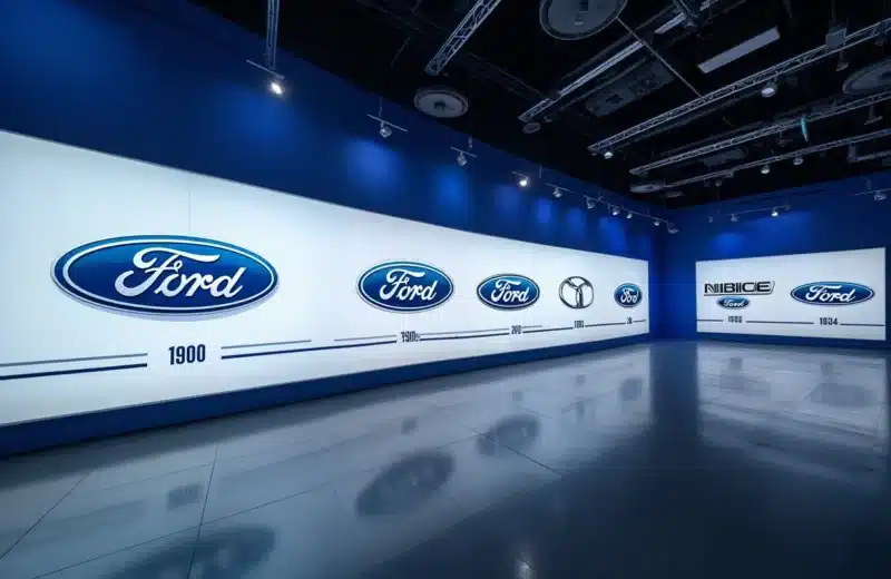 Étude des métamorphoses du logo Ford au fil des décennies