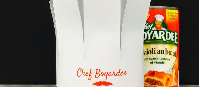 Le chef Boyardee se souvient de raviolis de bœuf mal étiquetés comme du riz avec du poulet et des légumes.