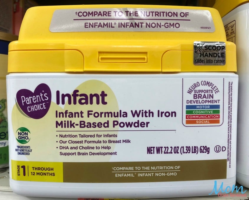 Parent's Choice Infant Formula- Complete Nutrition for Baby's First Year! #MomsKnowBestWM