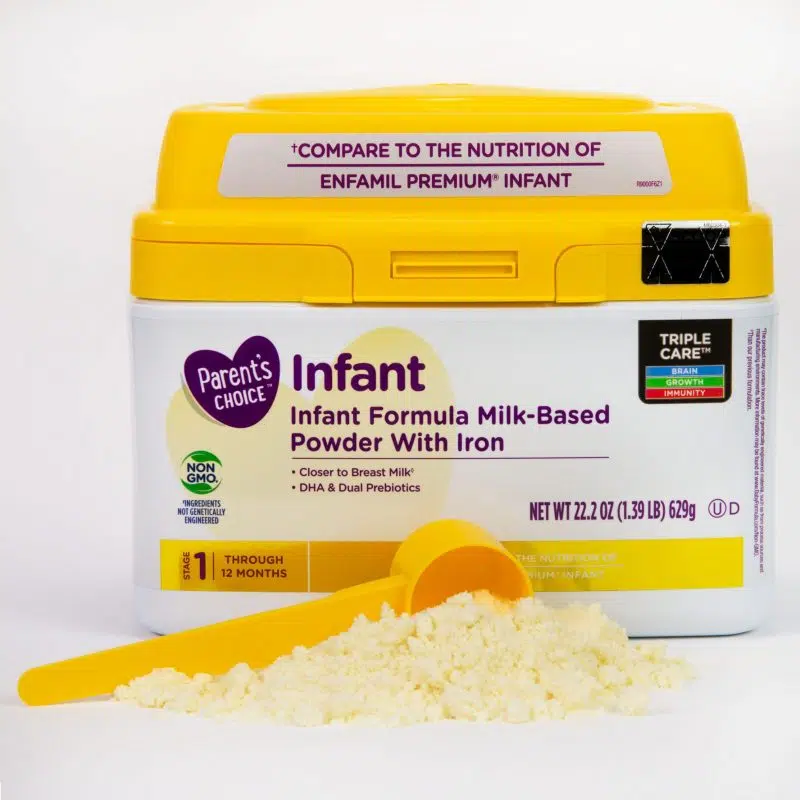 Parents Choice infant formula