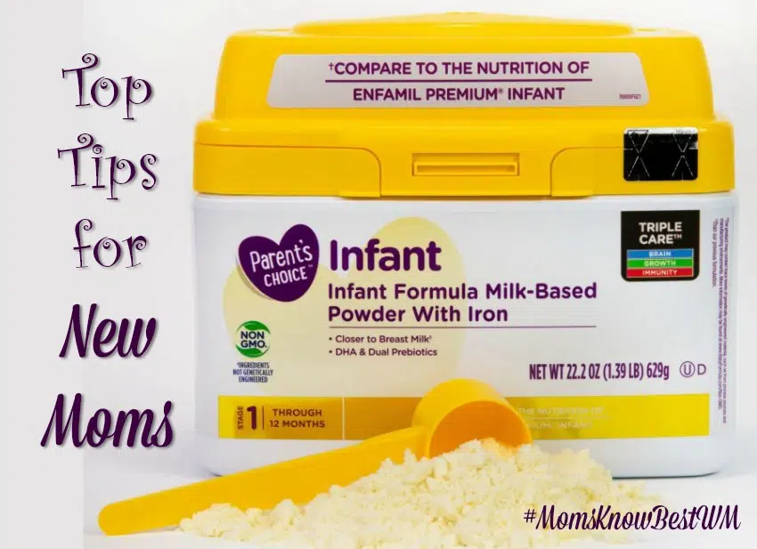 Conseils pour les nouvelles mamans – Utilisez la formule Choix des parents ! #MomsKnowBestWM