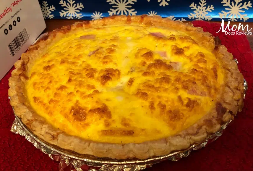 Ham and Cheese Quiche- Family Favorite #recipe