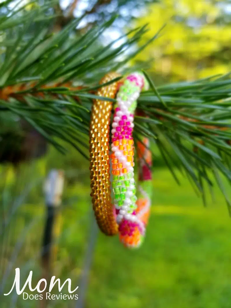 Sashka co. Glass beaded bracelets